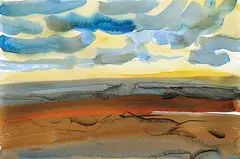 Edith Jean Richards, Early Morning, 2006, watercolour on paper