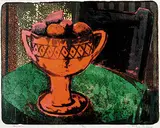 Vaison #34/70 by John Harold Thomas Snow, 1966, colour lithograph on paper, sold Nov 2006
