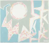 Marion Florence Nicoll, Sundogs #8/27, 1967, colour clay print on paper