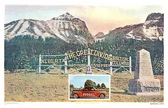 General Idea, Borderline Case Five - The Great Divide #73/80, 1975, silkscreen and collage on paper