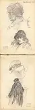 Paul Archibald Octave Caron, Untitled - Sketch Book from 1929, 1929, various