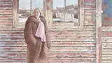 Patrick Douglass Cox, Untitled - Lady with Pink Scarf, 2005, egg tempera on paper