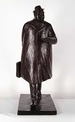 William Hadd McElcheran, The Deal #7/9, 1996, bronze sculpture