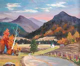 Guy Roy, Le Temp des Labours, oil on canvas