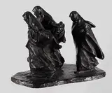 La compagne de vieux pionnier by Marc-Aurèle de Foy Suzor-Coté, 1912, bronze sculpture, sold Apr 2006