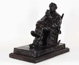 Le vieux pionnier canadien by Marc-Aurèle de Foy Suzor-Coté, 1912, bronze sculpture, sold Apr 2006