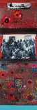 Jane Ash Poitras, Untitled - Journeying, collage and mixed media on wood board