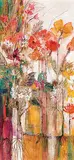Constance Pomeroy, Warm Summer Blooms, oil on canvas board