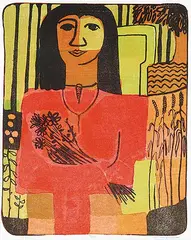 Return #30/48 by John Harold Thomas Snow, 1971, colour lithograph on paper, sold Apr 2006