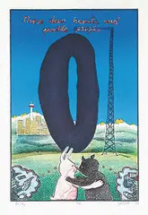John Will, The Stay #7/20, 1974, colour lithograph on paper
