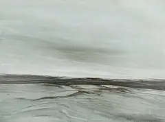 David Geoffrey Armstrong, Victoria Island Strait, 1978, oil on canvas