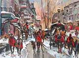 Serge Brunoni, Montreal, Rue Berri
