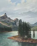 Duncan MacKinnon Crockford, Untitled - Maligne Lake