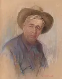 Nicholas Raphael de Grandmaison, Portrait of Guy Weadick, Founder of Calgary Stampede