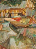 Nicholas Hornyansky, Terralta Landing ... Go Home Bay, 6 miles from Port Severn