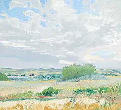 Dorothy Knowles, Storm Clouds, 1982, oil on canvas
