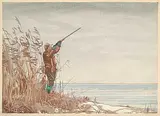 Walter J. Phillips, The Duck Hunter #13/100