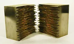 Charles Daudelin, Q 69 #12/12, bronze sculpture