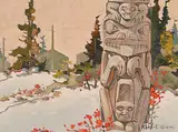 Robert Genn, Haida in Winter