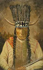 Richard Lindemere, Smoky Joe, oil on wood board