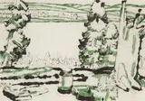 David Brown Milne, Painting Place / Hilltop