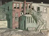James McLaren Nicoll, Untitled - Calgary Back Alley