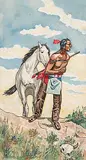 James McLaren Nicoll, Untitled - The Indian Scout