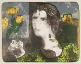 Vittoria #12/30 by John Harold Thomas Snow, colour lithograph on paper, sold Nov 2005