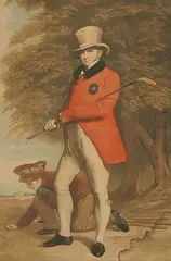 Sir John Watson Gordon, John Taylor, Captain of the Honourable Company of Edinburgh Golfers, 1914, colour mezzotint on paper