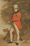 Sir John Watson Gordon, John Taylor, Captain of the Honourable Company of Edinburgh Golfers, 1914, colour mezzotint on paper