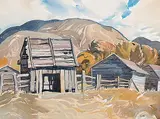 Henry George Glyde, Abandoned Building near Vernon, B.C.