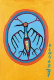 Norval Morrisseau, Untitled - Thunderbird