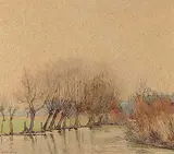 Walter J. Phillips, Untitled - Autumn View of Creek