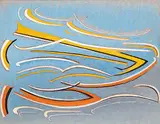 Lawren Harris, Untitled [LSH 23], oil on hard board