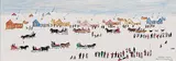 Irene E. McCaugherty, Winter Sport, 1991, watercolour and mixed media on paper