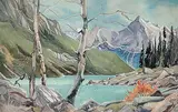 Janet Holly Middleton, Untitled - Mountain Lake