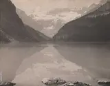 Family Vaux, Untitled - Lake Louise, 1905, platinum photograph