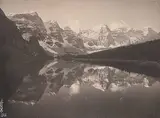 Family Vaux, Untitled - Mountain Reflections, 1902, platinum photograph