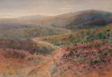Thomas Harrison Wilkinson, Untitled - The Winding Road, 1902, watercolour on paper