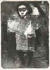 Singer 1 #2/3 by Maxwell Bennett Bates, lithograph on paper, sold Nov 2004