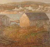 Donald Besco, Twillingate N.F.L.D., oil on hard board