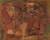Robert Donald Bruce, Untitled - Two Figures