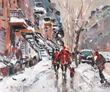 Serge Brunoni, Montreal, Rue Berri
