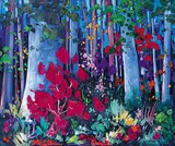 Bruno Cote, Automne, 1992, oil on canvas