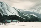Alan Caswell Collier, In Rogers Pass