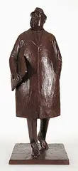 William Hadd McElcheran, Satisfied #8/9, 1996, bronze sculpture