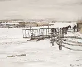 Allen Sapp, Going to Get the Horses