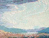 Margaret Shelton, Untitled - Chinook Arch Over a Mountain Lake