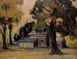 Mildred Valley Thornton, Untitled - House in the Trees