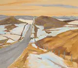 John Harold Thomas Snow, Western Road, 1986, oil on canvas